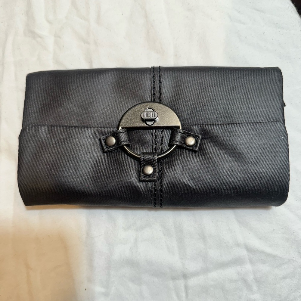 Diesel Luxury Unisex Wallet/Clutch With Twist-Lock EXTREMELY RARE